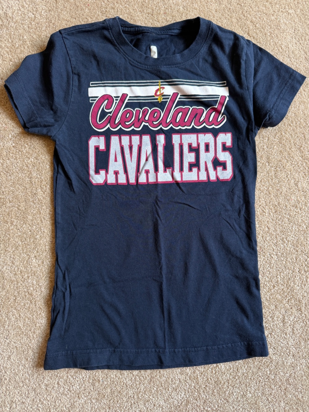 Cleveland Cavaliers Kids Navy Graphic Tee